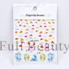 Beleza Total Transfronteiriça Novos Adesivos 5D Embossados para Nail Art Primavera e Verão Borboleta Inseto Peixe Dourado Lótus Adesivos para Nail Art