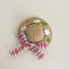 Accesorios de Sombrero de Paja Trenzado con Lazos DIY Pinzas para el Cabello Materiales de Decoración para Zapatos Decoraciones para Sombreros al por Mayor