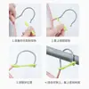 Cabide à prova de vento com fivela fixa, ferramenta mágica de fecho automático para secar roupas, clipe à prova de vento para evitar que itens caiam, silicone antiderrapante para uso externo