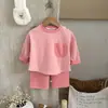 Conjunto de Roupa Íntima Térmica Infantil para Outono e Inverno, Pijama Quente Listrado para Meninos e Meninas, Pijama Sem Costura