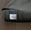 Chalecos grises de hierro de 500g con forro polar pesado para hombre, terciopelo de zorro plateado, cálidos, de cuello redondo, holgados, de color liso, manga larga, camisa interior para otoño e invierno