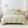 Conjunto de quatro peças 100% algodão Conjunto de quatro peças de cama estampado 100% algodão Lençol de cama com várias especificações Fabricante de roupa de cama com elástico