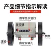 Contador de Metros Z96-F Tipo Rolo Contador Máquina Têxtil Máquina de Inspeção de Tecido Contador Mecânico de Metros de Alta Precisão