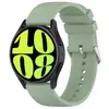 Adecuado para correa Samsung Galaxy Watch6 20/22mm cola redonda cabeza plana silicona reloj estilo deportivo correa de repuesto