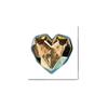 Bonita pegatina tridimensional galvanizada con forma de amor para refrigerador, pizarra blanca de educación temprana para niños, pegatina magnética decorativa.