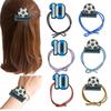 Estilo Coreano Simple Azul Macy's Adorno para la Cabeza Anillo para el Cabello Cuerda para el Cabello Hiptone Dibujos Animados Creativo Cuerda para el Cabello Simple Hecho a Mano Cuerda para el Cabello