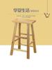 Taburete pequeño informal sencillo para el hogar, banco pequeño de madera maciza, taburete para mesa de comedor, taburete cuadrado pequeño, taburete pequeño de madera, taburete bajo, mesa de centro, taburete para cambiar zapatos