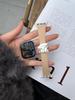 Correa Magnética de Cuero con Patrón de Líneas para Apple Watch iWatch 12ª Generación 11/10Ultra
