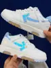 Zapatillas de lujo de primer nivel OFF-WHITE, Zapatos casuales deportivos de moda Out Of Office de cuero genuino para hombre y mujer