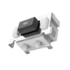 Suministro de Interruptor Táctil de Prensado Lateral 3.5*7*3.5H con Pin de Posicionamiento, Interruptor de Tecla SMD de Cuatro Pines, Retardante de Llama 94V0