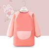 Roupas de pintura infantil, macacão impermeável antissujeira, avental de pintura para bebê, jardim de infância, manga comprida, babador de jantar antivestido