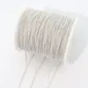 06 Corrente de ferro criptografada Corrente de cauda Acessórios para joias DIY Corrente de extensão Pulseira Colar Brincos Acessórios de borla Corrente torcida