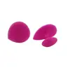 Escova de Limpeza Facial Grande de Silicone, Escova de Banho para Bebê, Escova de Limpeza Facial Suave com Ventosa e Alça Anel, Escova de Limpeza Facial em Formato de Coração