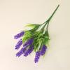 Buquê Artificial de Lavanda para Decoração Floral de Hotel e Restaurante, Flores Artificiais de Plástico, Espigas de Trigo para Paisagismo Externo
