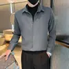 Cuello de camisa falso dos piezas otoño e invierno nuevo top ajustado de moda de alta gama prenda exterior camisa interior