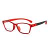 Armação de Óculos para Miopia Infantil Ultra Leve de Silicone Macio Duas Cores Pode Ser Equipada com Lentes Planas da Moda e Armações Confortáveis