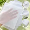 Bolsas de Papel Blancas con Forma de Pera Bolsas de Papel Biodegradables Ecológicas Bolsas Finas de Papel de Copia Empaque Interior para Productos Electrónicos Regalos