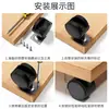 Ruedas Giratorias para Muebles de 1.5 Pulgadas Ruedas de Alambre Metálico al por Mayor Ruedas para Mesa de Café Ruedas para Sofá Ruedas para Mesita de Noche