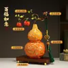 Gran Adorno de Calabaza Esmaltado Rojo en una Caja de Regalo de Alta Gama, Nueva Decoración de Estilo Chino, Envío Directo de Fábrica
