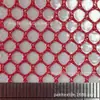 Malla Hexagonal con Clip de Poliéster Spot Pvc Multicolores Tela para Bolsa de Cosméticos Tela para Estuche de Lápices