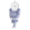 Nuevo Atrapasueños Estilo Indio Carrillón de Viento con Plumas Adorno Colgante Colgante de Habitación Regalo Creativo Decoración Americana Soñadora