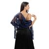 Nuevo chal bordado con lentejuelas de peonía para novia, dama de honor, vestido de novia, vestido de noche, chal femenino, comercio exterior transfronterizo al por mayor