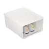 Caja de Zapatos Transparente para Hogar Dormitorio Estante para Zapatos a Prueba de Polvo Organizador de Almacenamiento Caja de Almacenamiento de Zapatos de Plástico Duro Engrosado con Apertura Frontal