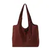 Bolso tote nuevo de gran capacidad 2026, bolso de hombro de nailon, bolso de mano casual y elegante, adecuado para estudiantes mujeres, para ir al trabajo y almacenamiento