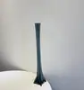 Jarrón Angosto de Vidrio Colorido Estilo Vintage Ins, Pieza Decorativa Hecha a Mano para Exportación