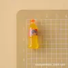 Garrafas grandes de cola e Sprite, garrafas de bebida realistas em miniatura, materiais para artesanato DIY, cola creme, acessórios criativos para lojas de conveniência