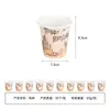 Set Temático de Pascua Harry Potter Magia Fiesta de Cumpleaños Infantil Decoración Navideña Vasos de Papel Desechables Vajilla