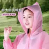 Impermeable Infantil para Estudiantes de Primaria, Estilo Largo Engrosado de Eva, Se Puede Usar sobre una Mochila, Adecuado para la Escuela y Viajes, Poncho de Lluvia de una Pieza a Prueba de Tormentas de Cuerpo Completo