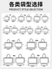 Bolsas tejidas personalizadas con logo, bolsos laminados, bolsas de compras llamativas, bolsas con forma personalizada de piel de serpiente, bolsas transparentes de PP