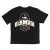 Camiseta de treinamento fitness estilo americano de verão, masculina, comemorativa, solta, respirável, casual, meia manga, de aço, corrida, manga curta