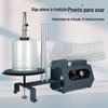 Inflador de saco de coluna de ar de alta velocidade máquina de inflar automática multifuncional para filme em rolo de saco de coluna de bolhas almofada de ar saco ULQ