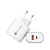 Cargador de Teléfono Móvil Multi-Puerto Butterfly Ac Adaptador de Corriente 5V3A PD25W+QC3.0 Cabezal de Carga Rápida Venta al por Mayor