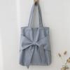 Procesamiento y Personalización de Bolsos de Hombro de Gran Capacidad, Nuevos Bolsos Dulces para Mujer Estilo Japonés, Bolsos de Hombro con Lazo de Diseño Creativo