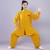 Traje de Tai Chi para Mujer, Nuevo Traje Clásico de Rendimiento para Primavera y Otoño, Traje para Ejercicio Matutino, Estilo Mediano para Práctica de Tai Chi de Artes Marciales
