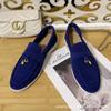 Mocasines de verano para hombre, informales, con borlas, transpirables, de suela suave, para conducir, sin cordones, de piel de vaca