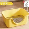 Inodoro para perros, tipo bañera, a prueba de salpicaduras de orina, fácil de limpiar, con red de hierro, para perros pequeños, medianos y grandes, cuenco de orina para perros de gran tamaño