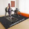 Tapete de Piso Amortiguador para Caminadora, Yoga en Casa, Máquina Elíptica, Gimnasio, Cobertura Total Profesional Insonorizante y Absorbente de Sonido, Alfombra Gruesa