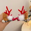 Accesorios para el Cabello de Navidad Pinzas para el Cabello de Reno Lindos para Niños y Adultos Pasadores de Papá Noel Diademas Adornos Pinzas Pequeñas Tocados
