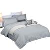 Conjunto de Quatro Peças para Hotel 40S Criptografia a Jato Cetim 3cm Roupa de Cama de Hotel Roupa de Cama de Hotel [Acessórios para Casa]