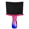Escova para Pescoço, Escova Eletrodepositada para Remoção de Pelos, Escova de Fibra para Limpeza de Cabelo, Escova Gradiente, Escova para Corte de Cabelo de Barbearia