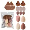 Ventas Directas de Fábrica Set Transfronterizo de 14 Piezas de Esponjas de Maquillaje, Esponjas Ultra Suaves, Esponjas de Maquillaje Delicadas Que No Absorben la Base y Fijan el Maquillaje