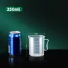 Taza medidora de plástico PP de grado alimenticio con escala, engrosada, especializada para panadería y tiendas de té de leche, Taza medidora con escala