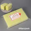 1000/600/500/300/200/100 peças Lenços Removedores de Esmalte Sem Fiapos Guardanapo Papel para Remoção de Esmalte em Gel UV Ferramentas de Limpeza