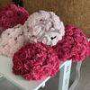 Nuevo Arreglo de Escenario de Boda Coreana Bola de Flores de Rosa Arreglo para el Hogar Decoración de Habitación de Boda Bola de Flores de Simulación Producto Terminado