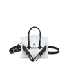 La popular bolsa cuadrada pequeña dulce de este año para mujer, bolso de hombro individual con bloques de color de empalme, nuevo color de otoño 2026, bolso cruzado para ir al trabajo