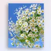 Coleção pintura a óleo digital diy colorir paisagem animação rosa pintura handmade preenchido tulipa pintura a óleo digital atacado